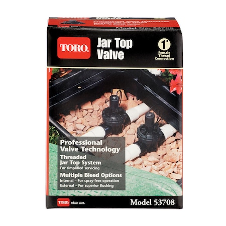 Toro Toro Female Jar Top Valve 1 in. 150 psi 53708